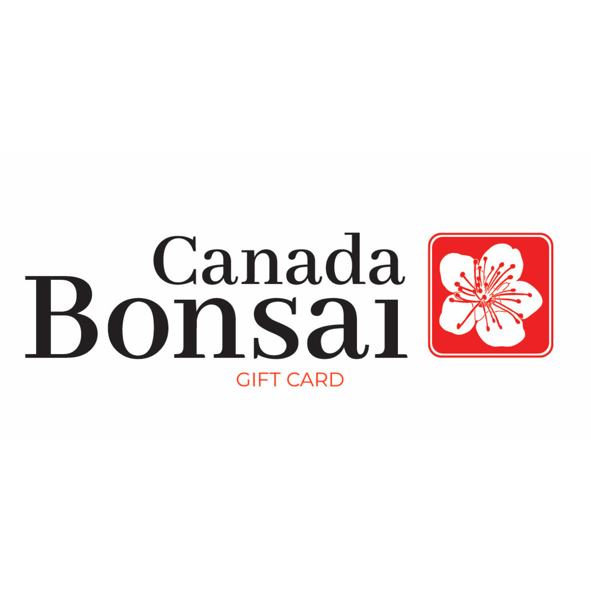 Canada Bonsai gift card